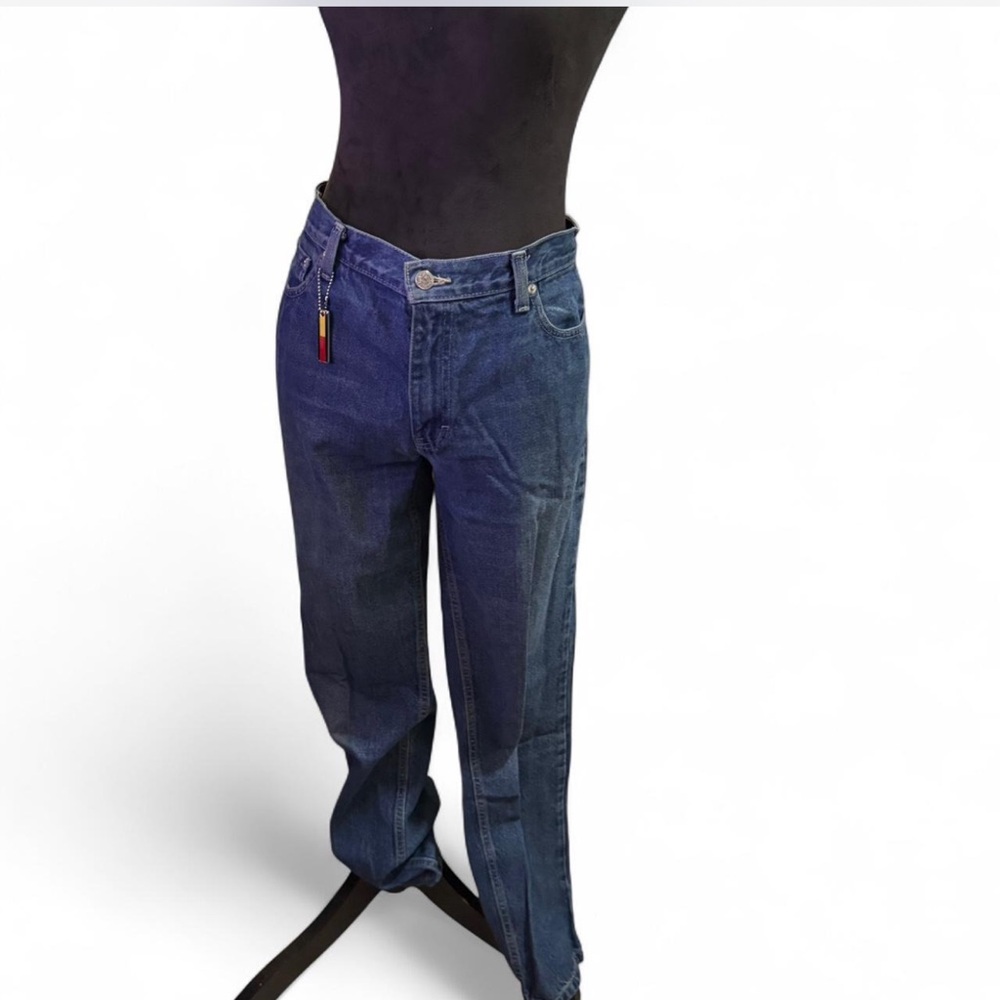 Tommy Hilfiger Blue Flare Wide Leg Jeans